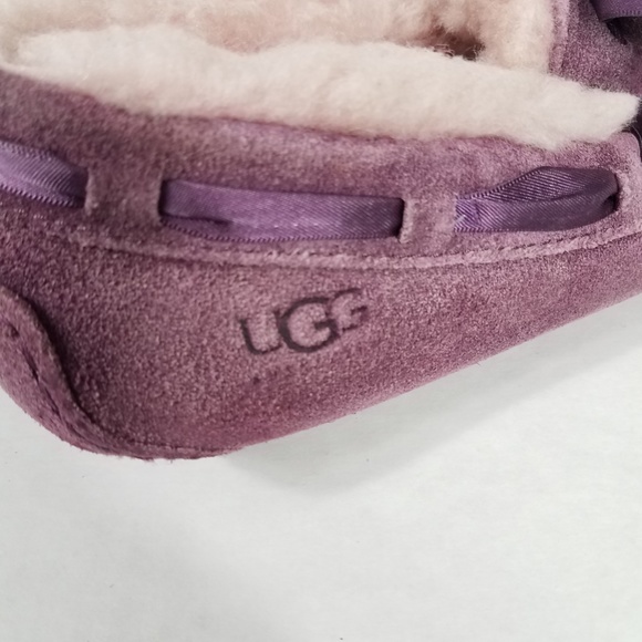 Ugg Purple Dakota Slip On Shoe Size 6 - Picture 2 of 8